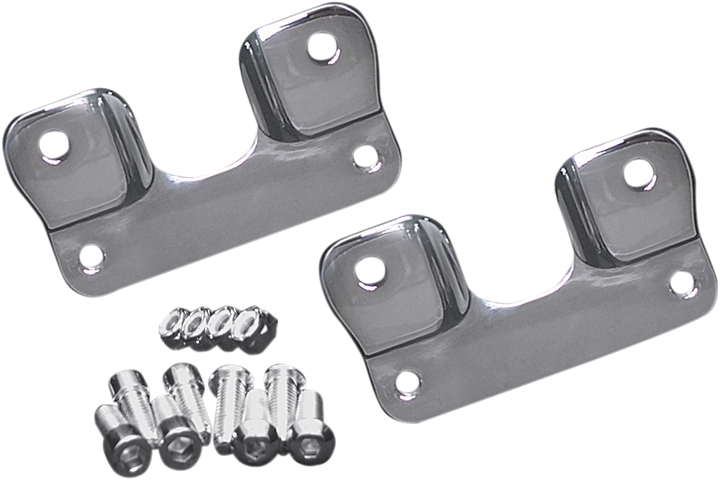 Covingtons Front Fender Relocator - Chrome - Touring '14-'23 C1311-C