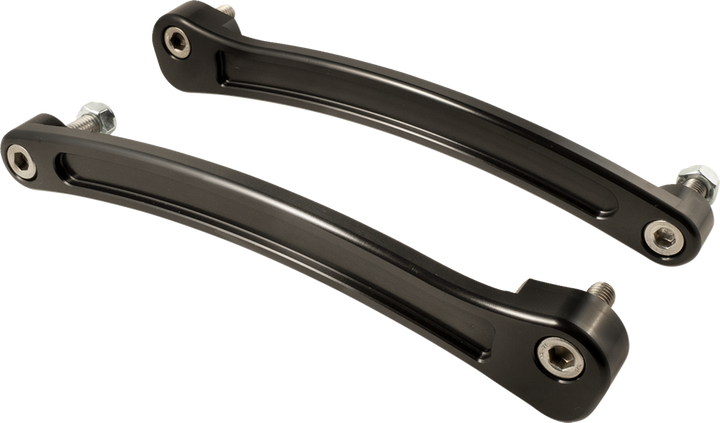 Joker Machine Fender Side Rails - Black - Indian Scout 30-700-1