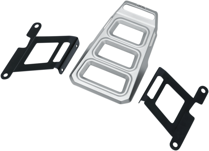 Kuryakyn Luggage Rack - Silver 6664