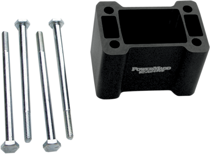 Powermadd Straight Handlebar Riser Block - 2" - Ski Doo 45504