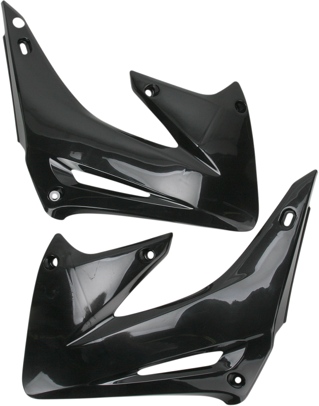 Acerbis Radiator Shrouds - Black 2043590001