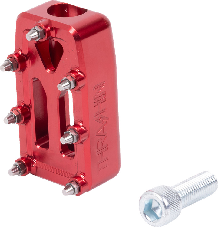 Thrashin Supply Co. Aggressor Shifter Peg - Red TSC-2101-2