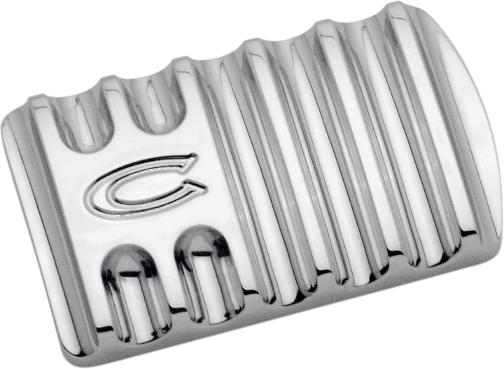 Covingtons Brake Pedal - Finned - Chrome C1042-C