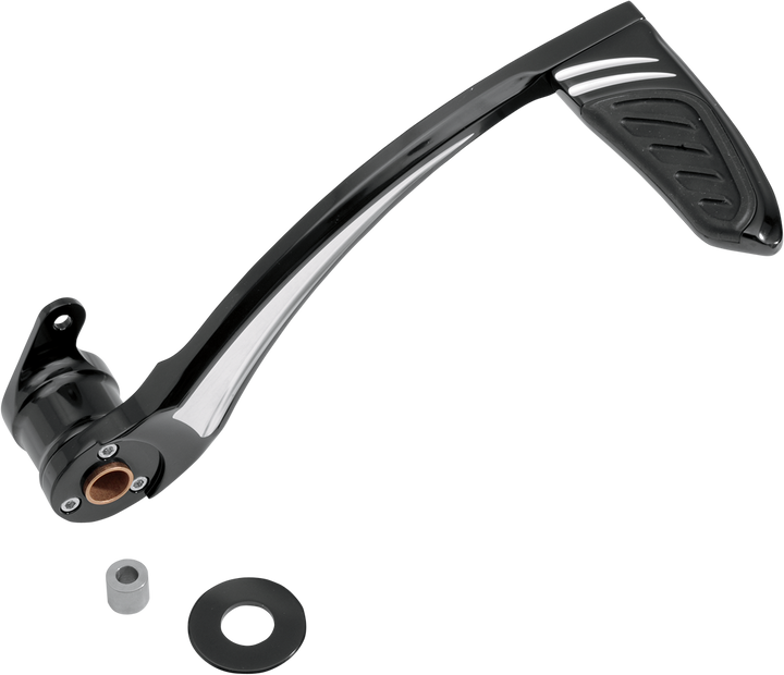 Performance Machine (Pm) Rear Brake Lever - '97-'07 Flh/Flt - Black 0032-1080-BM