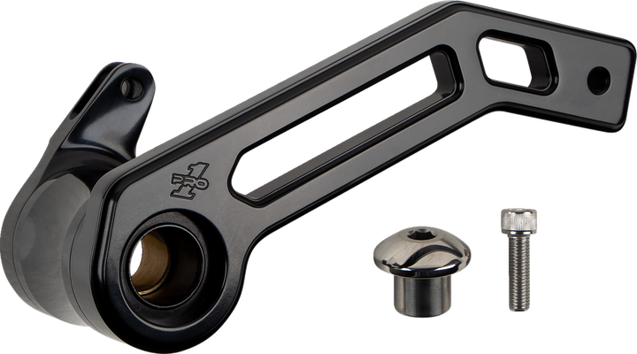 Pro-One Perf.Mfg. Touring T-Rex Shorty Brake Arm - Black - '14-'22 Fl 500773B