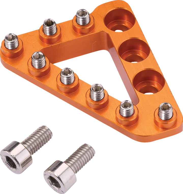 Moose Offroad Rear Brake Tip - Large - Orange 82-0000-20-40