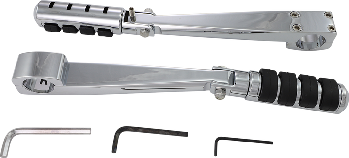 Rivco Products Adjustable Frame Mount Peg - Chrome - 1.25" HD003