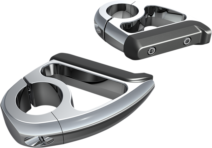 Ciro Toe Rest - 1-1/4" - Chrome 60400