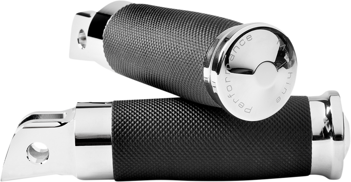 Performance Machine (Pm) Contour Foot Pegs - Chrome - Driver - M8 0035-1235M-CH