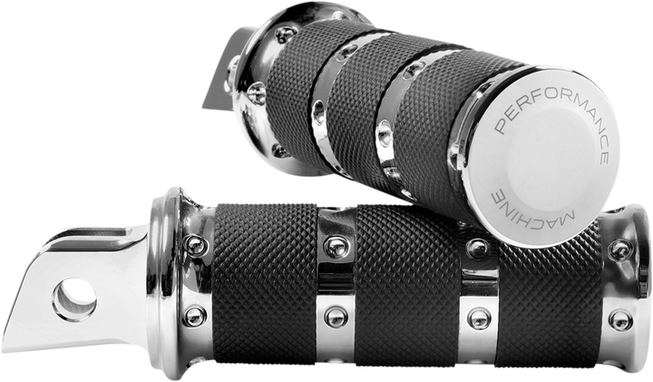 Performance Machine (Pm) Foot Pegs - Chrome - Xls - M8 0035-1247M-CH