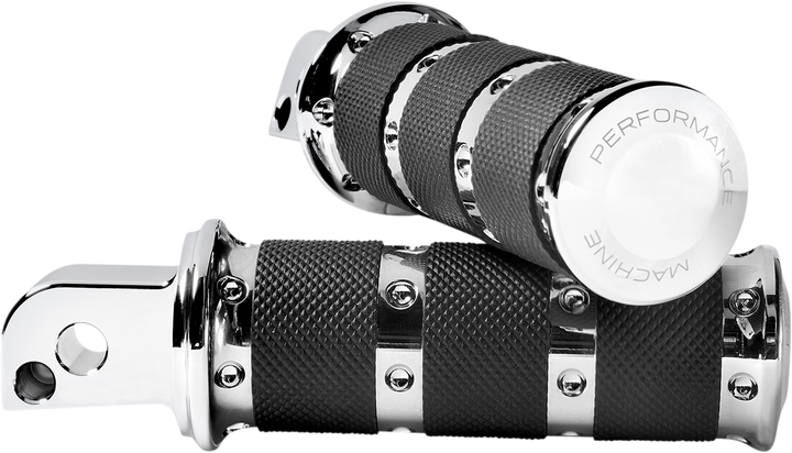 Performance Machine (Pm) Foot Pegs - Chrome - Xls - M8 - Passenger 0035-1249M-CH