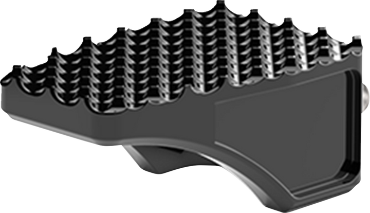 La Choppers County Line Billet Foot Pegs - Rear - Black LA-P100-02B