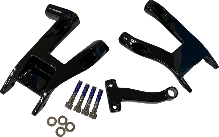 Drag Specialties Rider Floorboard Mount - Black 1621-1053