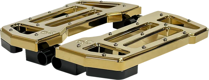 Pro-One Perf.Mfg. Pro Board V2 Floorboards - Gold Titanium Nitride Coated 500780TIN