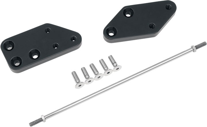 Accutronix Forward Control Extension - 3" - Black BPE-3EB