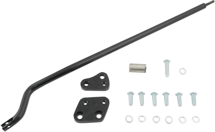 Drag Specialties Forward Control Relocation Kit - Fxd - Black 1622-0497