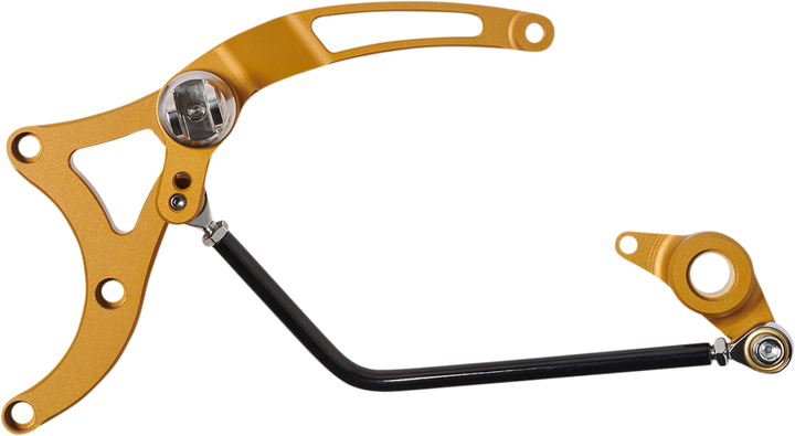 Performance Machine (Pm) Mid Control - Gold -Softail 0035-1172M-SMG