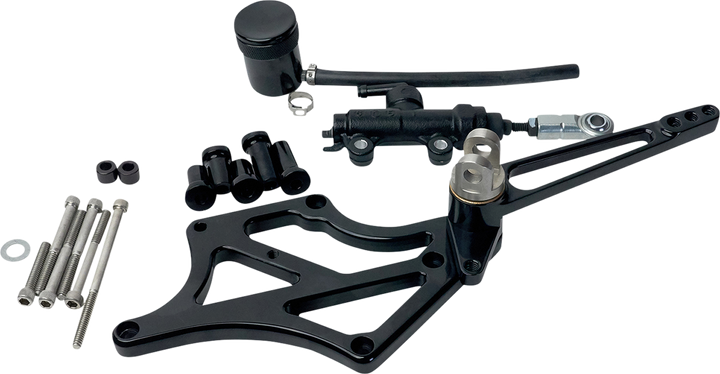 Speed Merchant Mid-Controls - Without Pegs - Black - Fl '17-'23 SM-M8FLMIDWOPBK