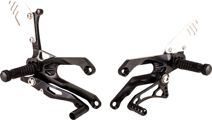 Gilles Tooling Fxr Rearset - Black - Yamaha FXR-Y05-CUP-B