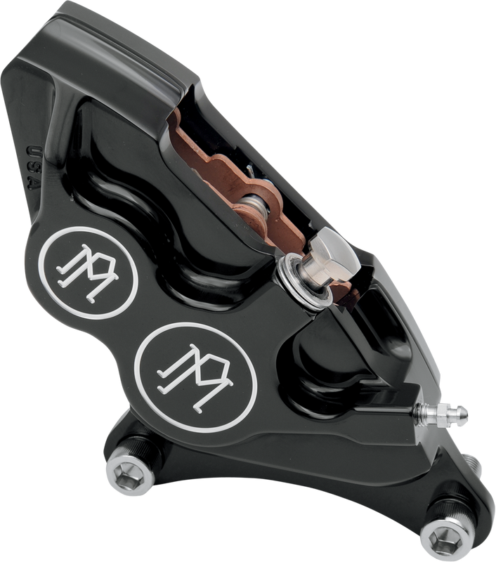 Performance Machine (Pm) 4-Piston Caliper - Front Right - Contrast Cut - 11.5" 0053-2916-BM