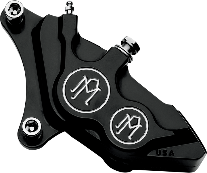 Performance Machine (Pm) 4-Piston Caliper - Front Left - Contrast Cut - 11.5" 0053-2919-BM