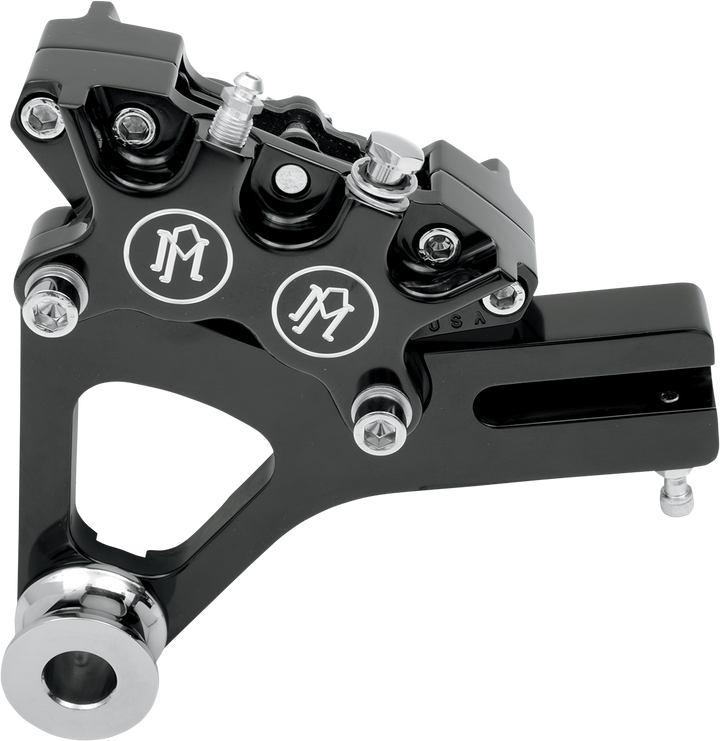 Performance Machine (Pm) 4-Piston Caliper - Rear - Contrast Cut - 08-17 Fxd 1259-0052-BM