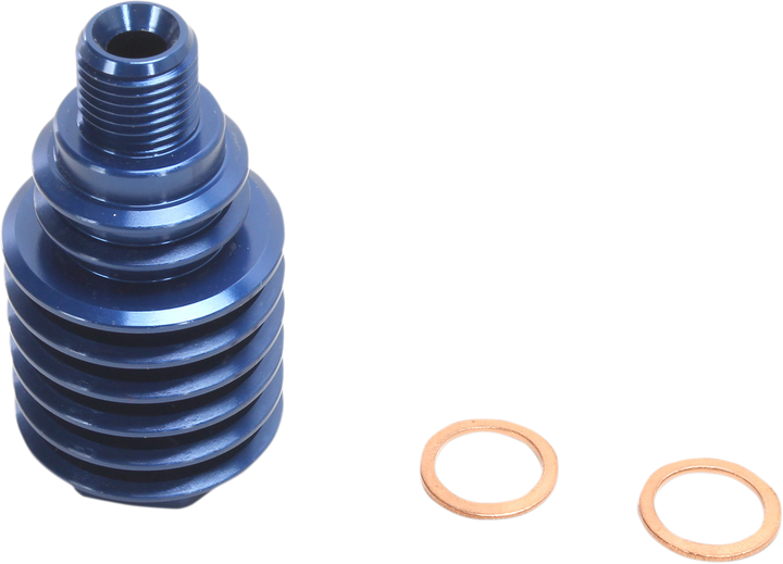 Moose Offroad Rear Brake Caliper Cooler - Blue M73-120