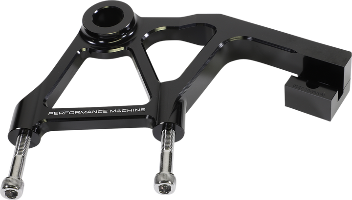 Performance Machine (Pm) Rear Radial Mount Caliper Bracket - Anodized Black 0023-1828AGNM-A-B