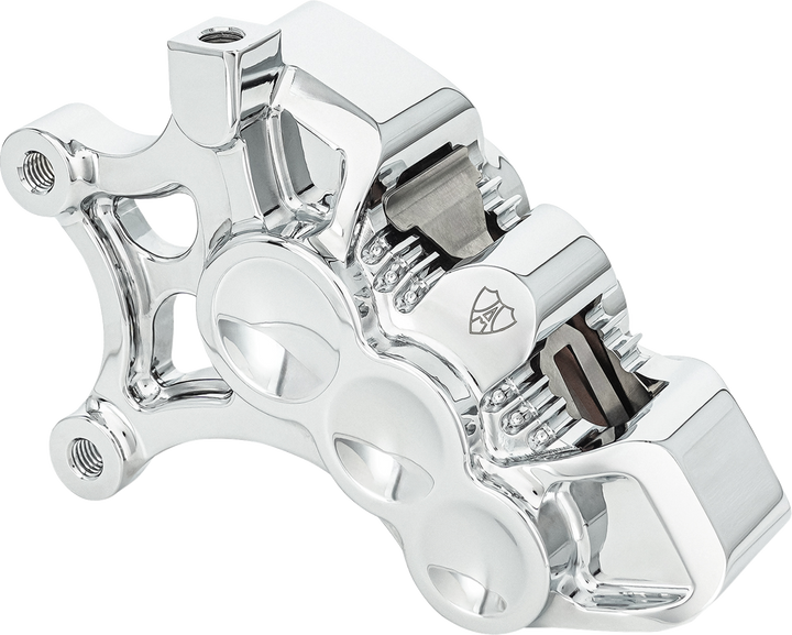 Arlen Ness Monoblock Axial Brake Caliper - 14" - Left - Chrome 320-101