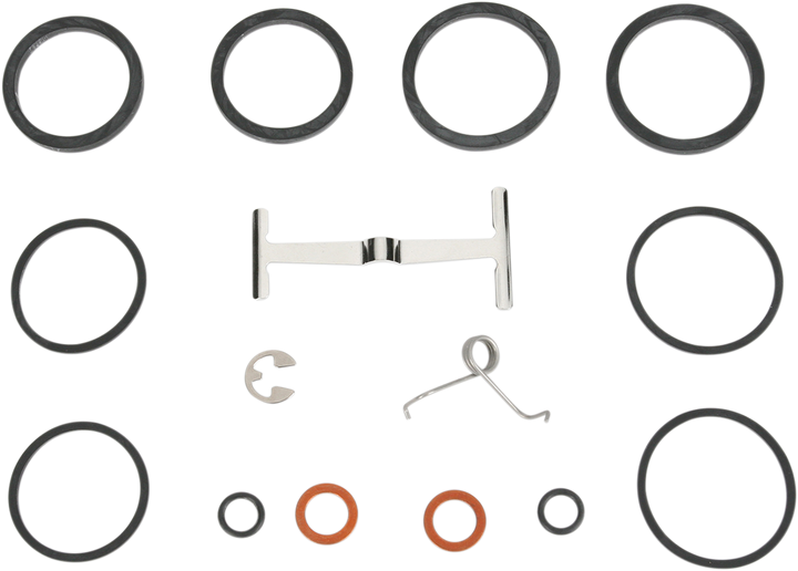 Hawg Halters 4-Piston Caliper Rebuild Kit - Differential Bore HHI-501-002