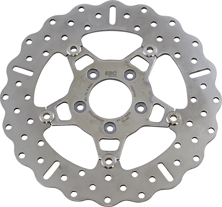 Ebc Brake Rotor - Polished Carrier FSD012C