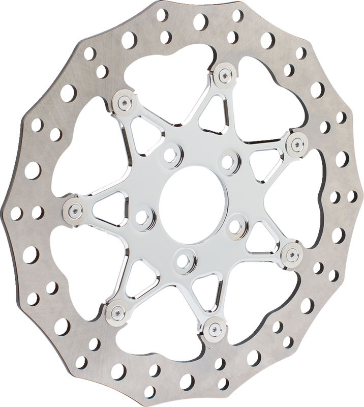 Arlen Ness Front Rotor - Procross - 11.8" - Chrome 33-10102-202