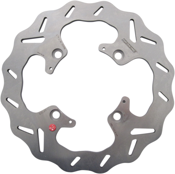 Braking Brake Rotor - Rear - Triumph WF7515