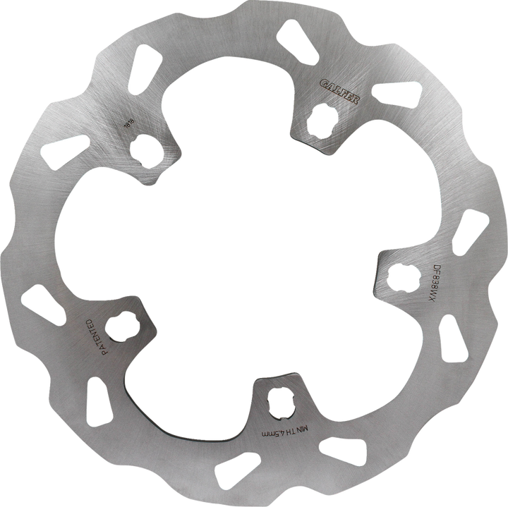 Galfer Brake Rotor - Front - Solid Mount DF838WX