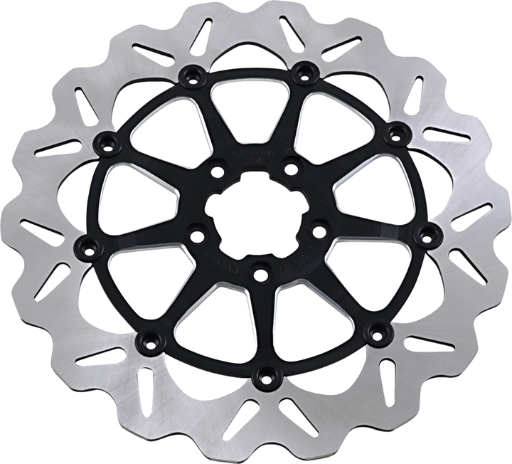 Gbrakes Wave Rotor - Machined Black - 13" DF680CWSS-C