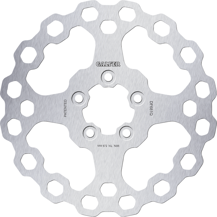 Galfer Rear Rotor - Cubiq DF681Q