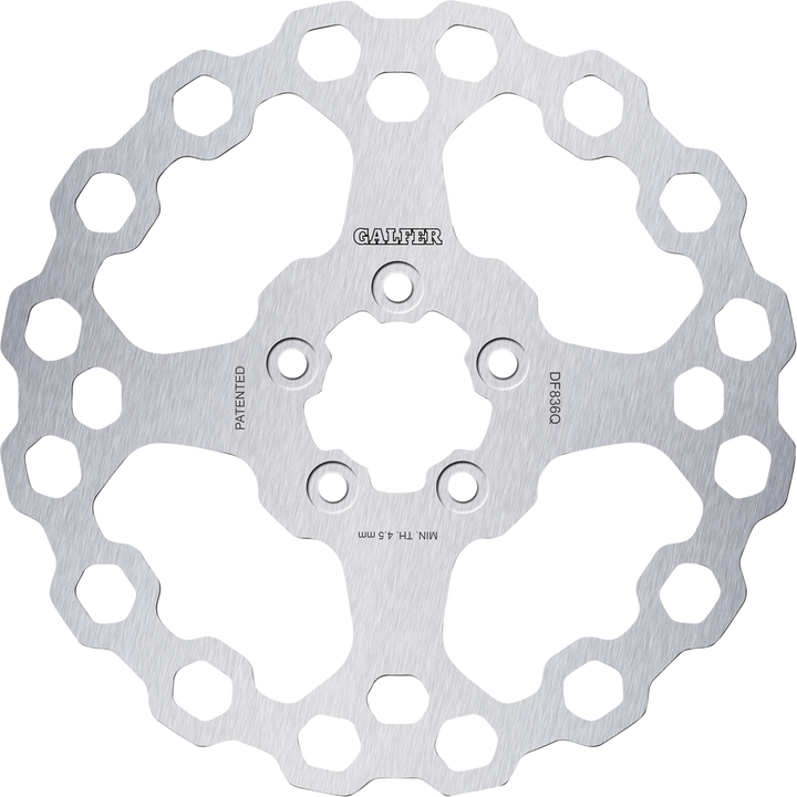 Galfer Rear Rotor - Cubiq DF836Q