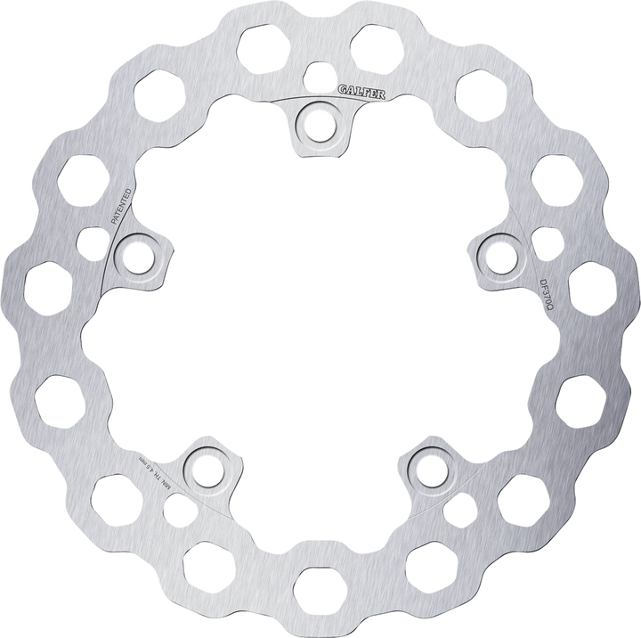 Galfer Rear Rotor - Cubiq DF370Q