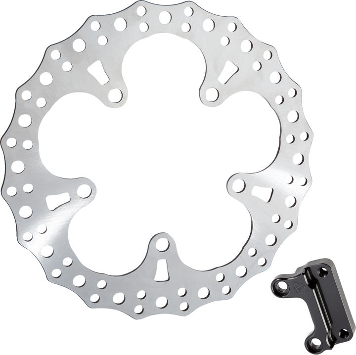 Arlen Ness Jagged Brake Rotor - 13" Right 300-013