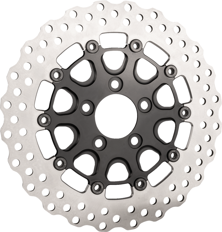 Slyfox Rear Rotor - Black - 11.8" 0133-1813S-B