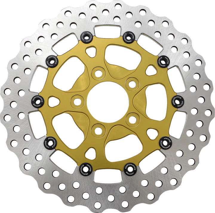 Performance Machine (Pm) Dominator Rotor - Rear - 11.5" - Gold 0133-1536S-G