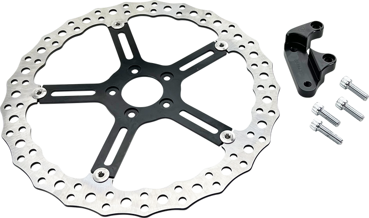 Arlen Ness Rotor Kit - Jagged - Right Front - 15" 300-042