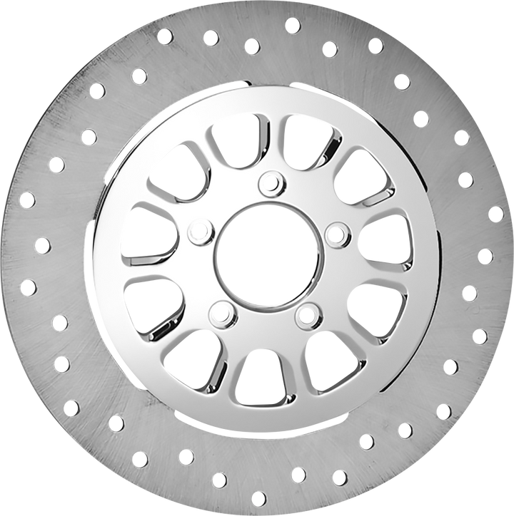 Rc Components Brake Rotor - Front Left - Dynasty - Chrome COG117117CLF2K