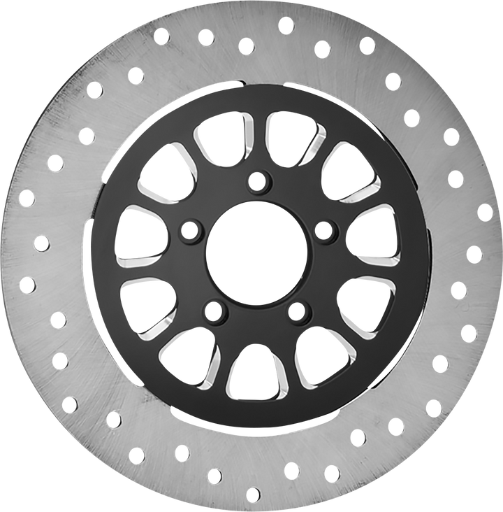 Rc Components Brake Rotor - Front Right - Dynasty - Anodized Black COG117117ELF2K