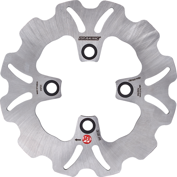 Braking Rear Fixed Rotor WF8510