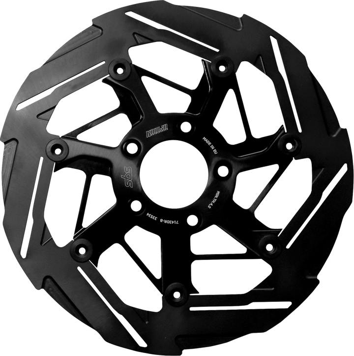 Sbs Design "D" 7-Spoke Brake Rotor 7143DR-B