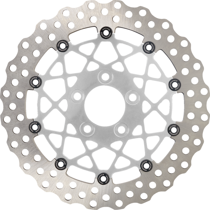 Performance Machine (Pm) Disc Carr Speedstar - 320 Mm X .20 Ff - Front - Chrome 0133-2608S-CH