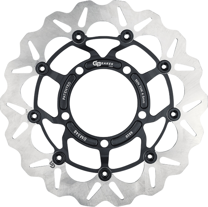 Gbrakes Brake Rotor - Front GBDU041