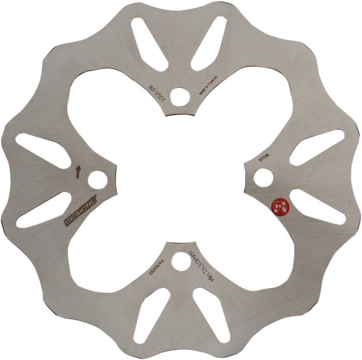 Braking Brake Rotor - Rear - Kawasaki WF9501