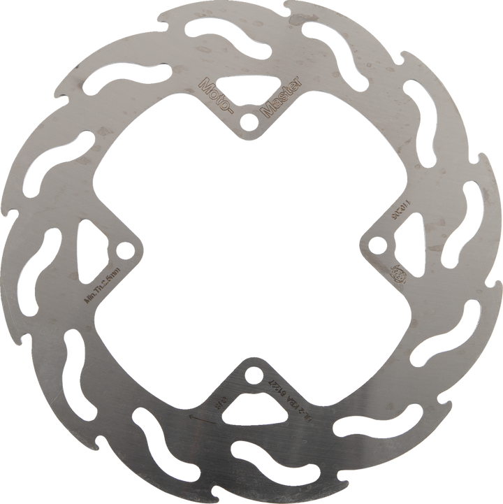 Moto-Master Brake Rotor - Rear - Flame 110205-PU